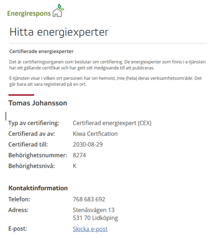 Energiexpert 2025