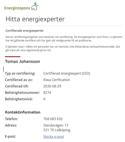 Energiexpert 2025